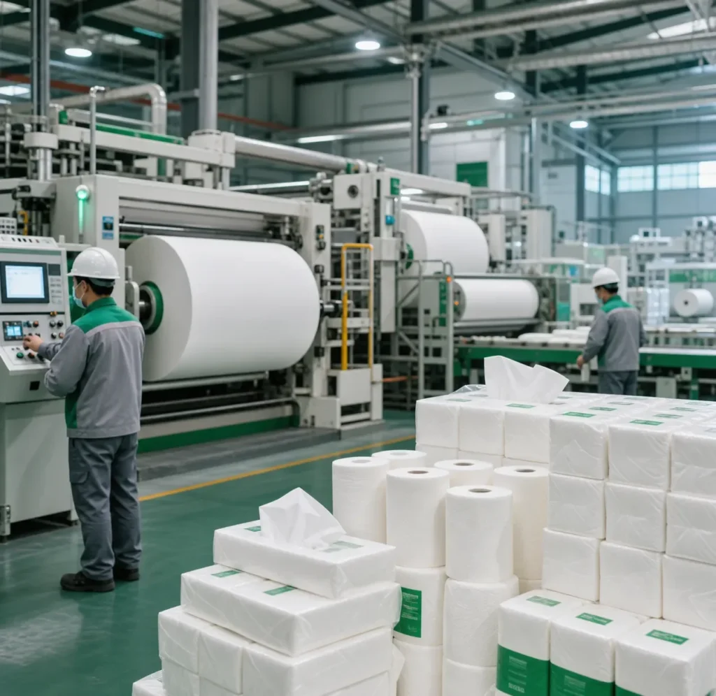 Tissue Paper Manufacturing Partner in China