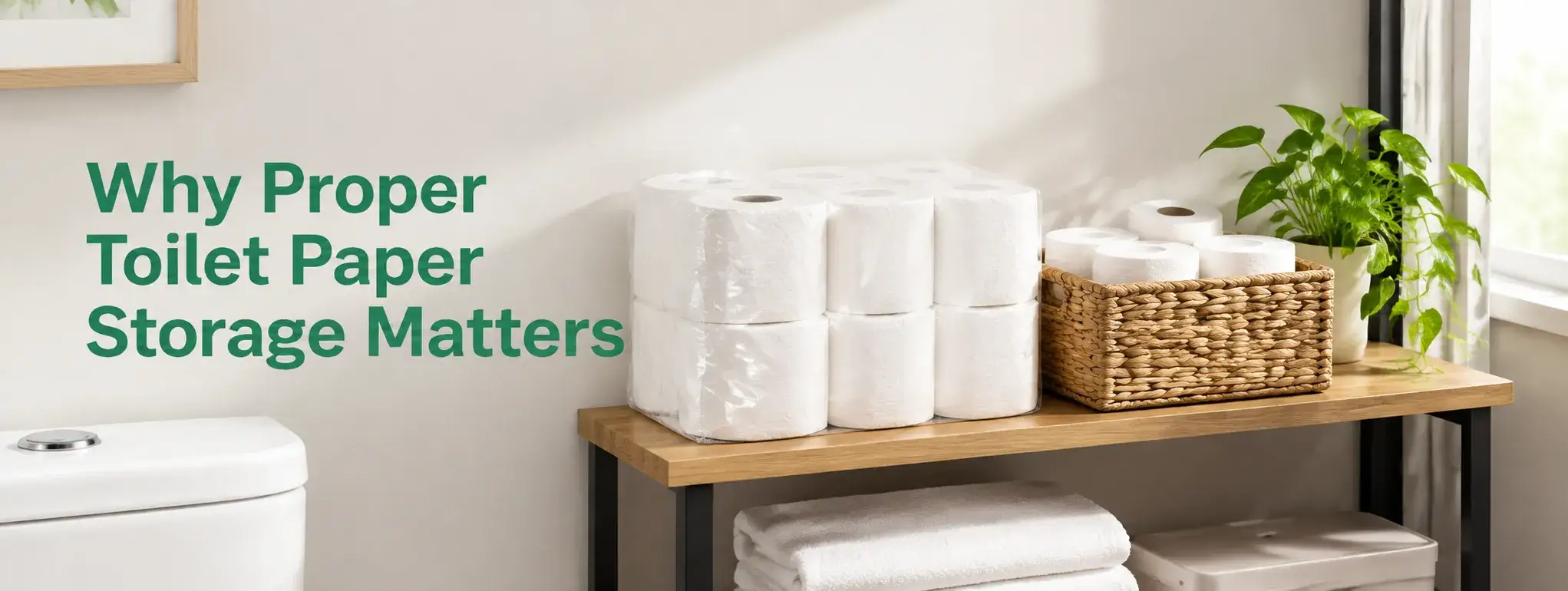 Why Proper Toilet Paper Storage Matters